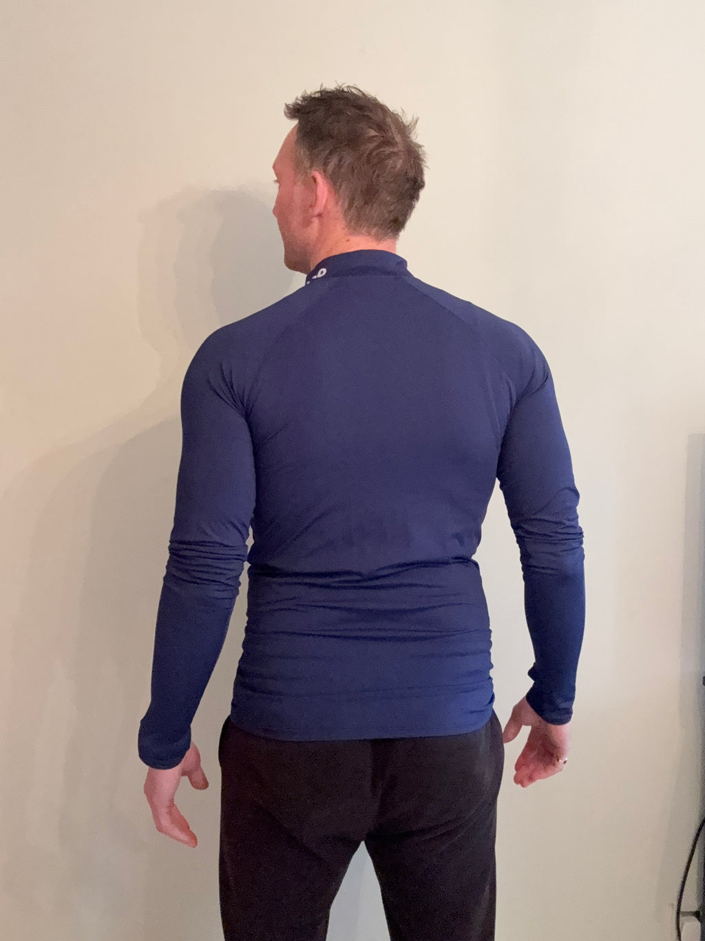 Men’s Quarter Zip Top - Navy