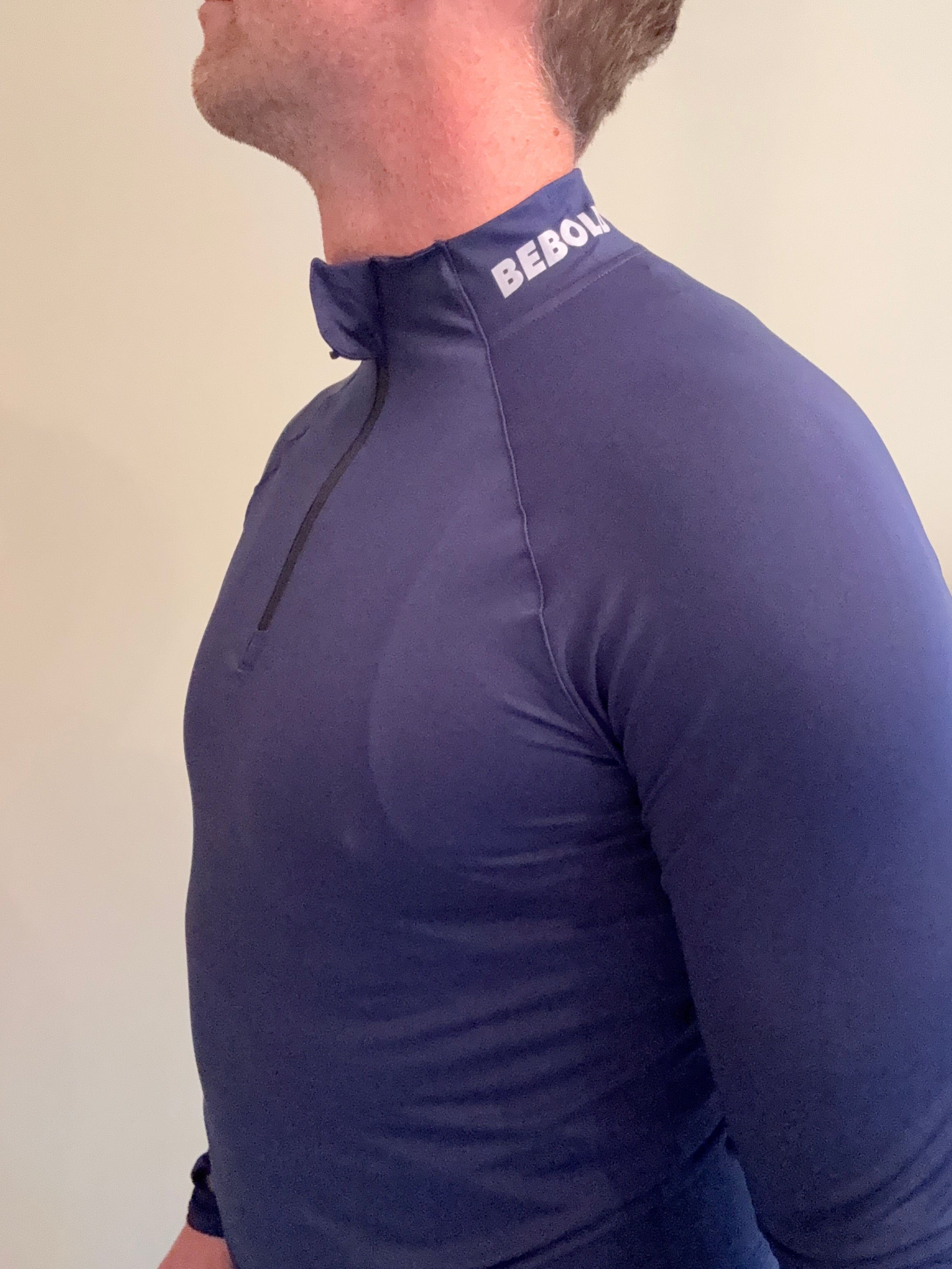 Men’s Quarter Zip Top - Navy