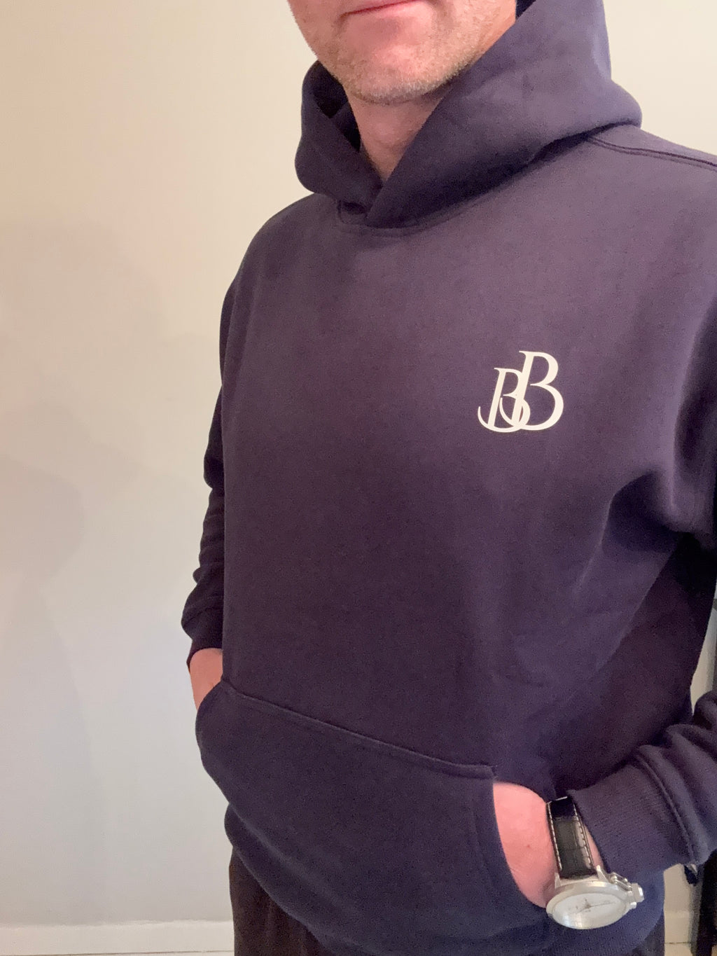 Men’s Navy Over Sized Hoodie