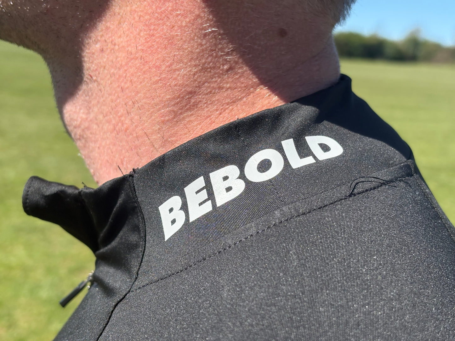 Men’s Quarter Zip Top - Black