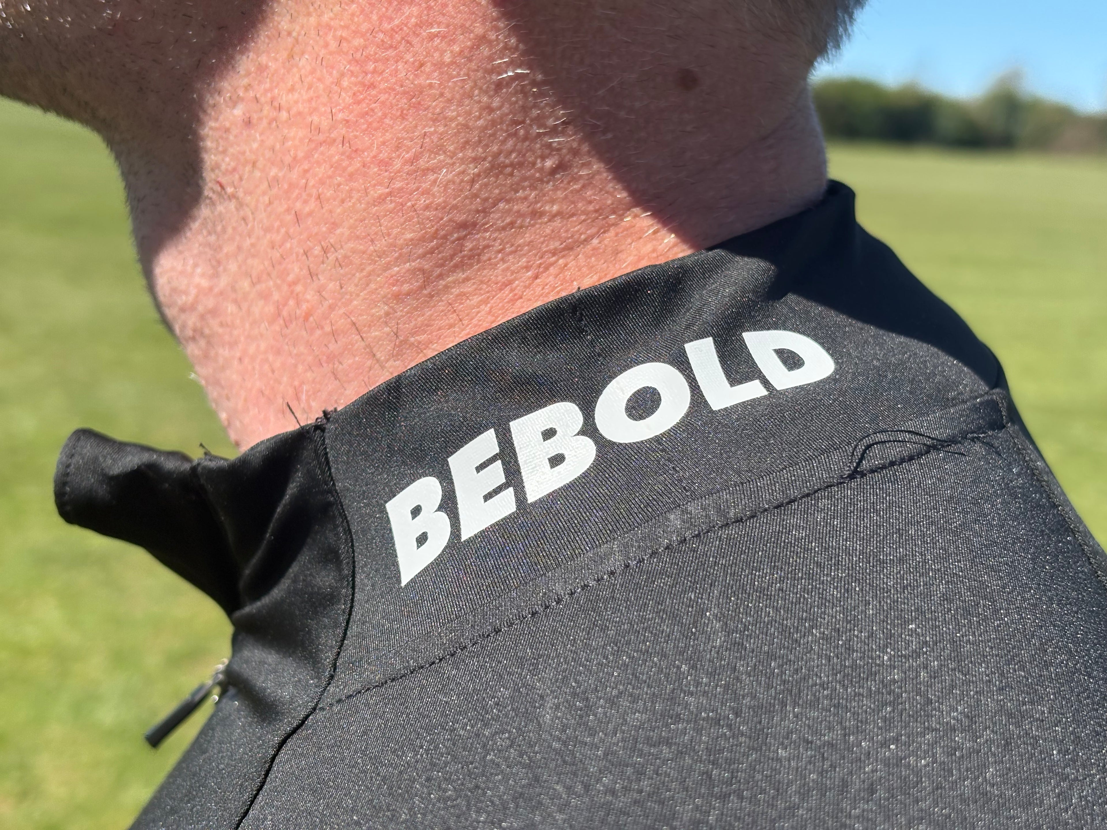 Men’s Quarter Zip Top - Black