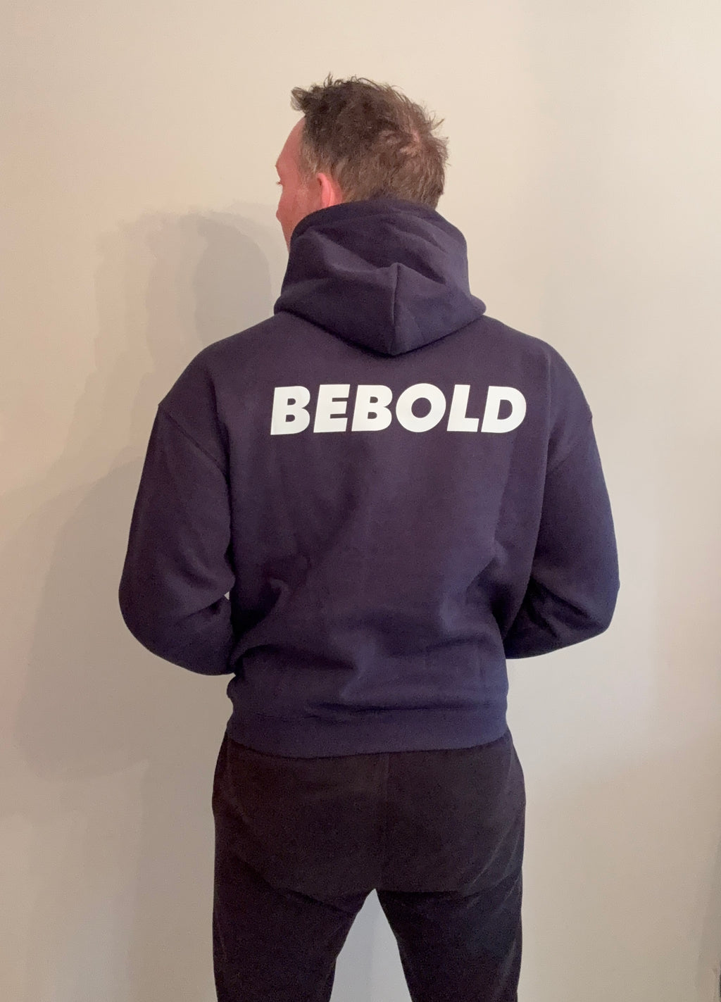 Men’s Navy Over Sized Hoodie